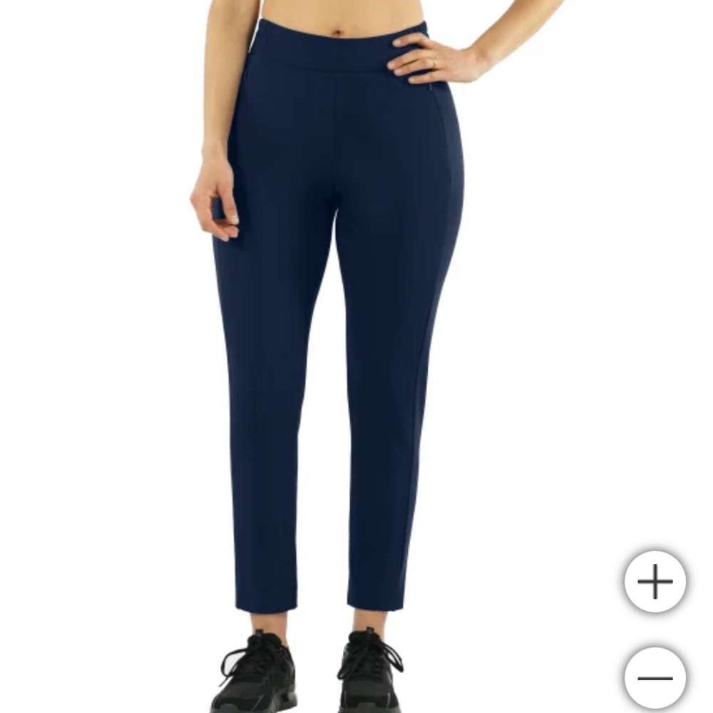 Spyder Women's Navy Blue Athletic Zip Pocket Pants